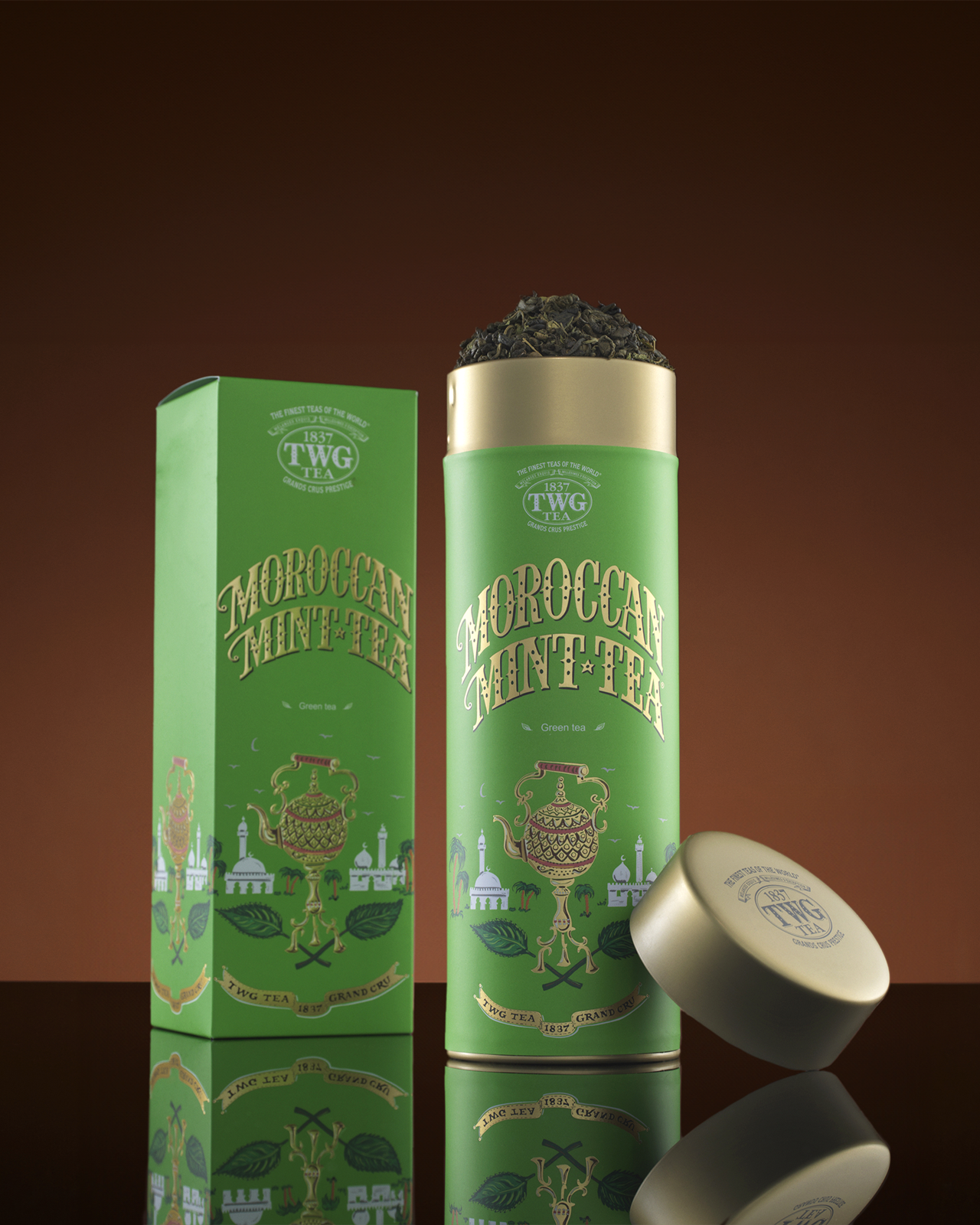 Experience the Refined Taste of TWG Green Tea - Luxury in Every Sip