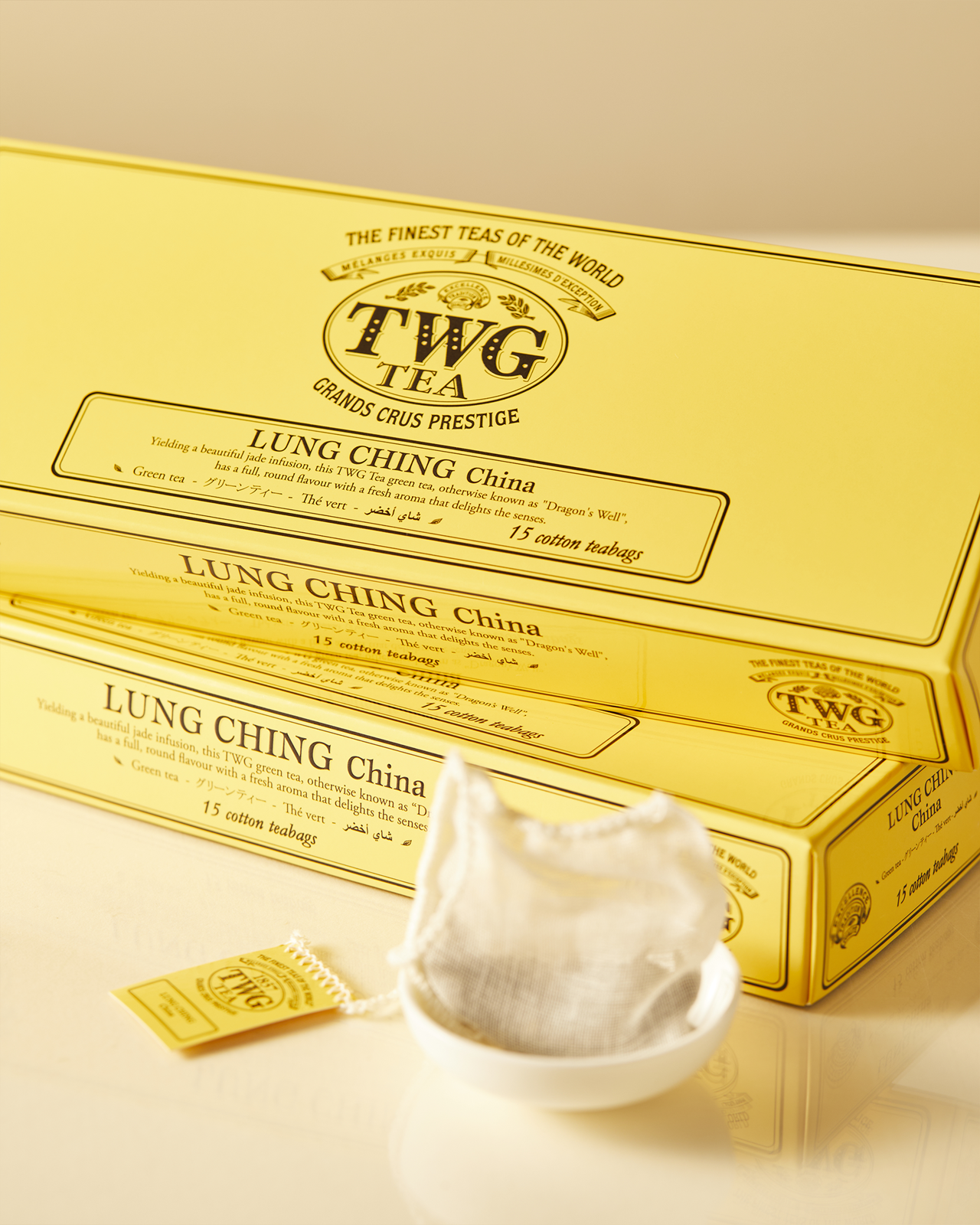 Experience the Refined Taste of TWG Green Tea - Luxury in Every Sip