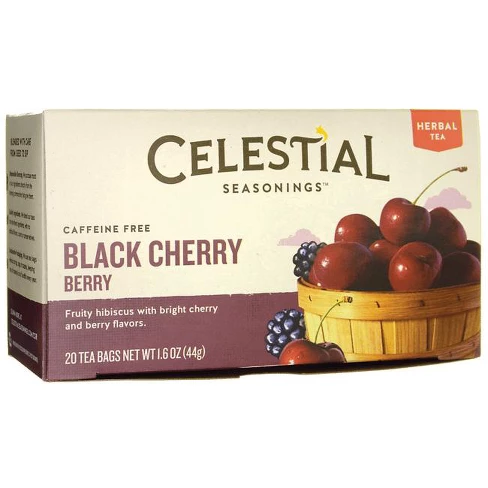 Discover Black Cherry Celestial Tea: The Perfect Fruit Punch-Inspired Herbal Blend