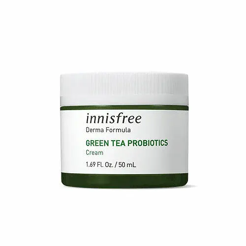 Innisfree Derma Green Tea Probiotics: Ultimate Moisturizing Cream for Sensitive Skin